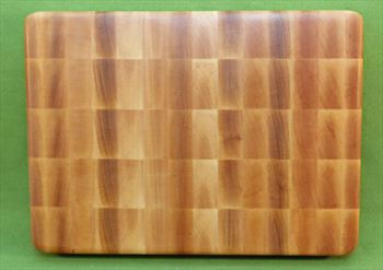 Board #951 Yellow Birch End Grain Premium Cutting Board - 8 3/4" x 12" x 1 1/2" - $27.99